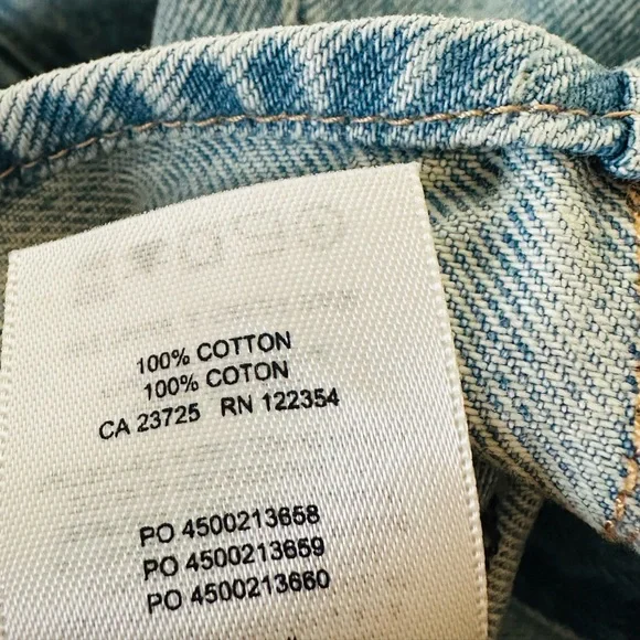 Denim Forum 90s Denim Vest Blue Y2K Western Stagecoach Festival Size Medium - Picture 7 of 10